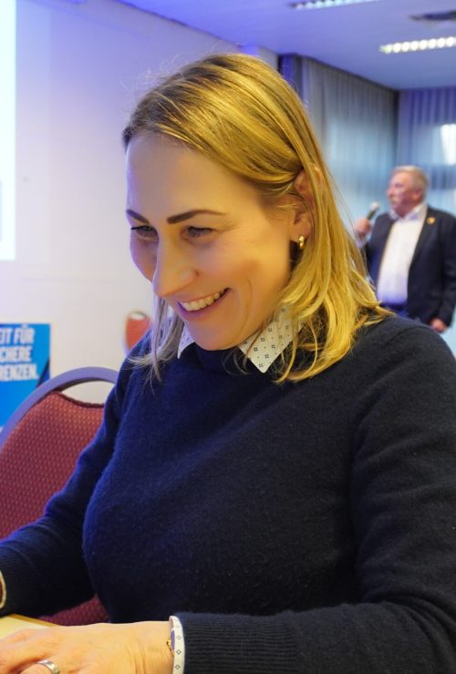 Anna beim Vortrag in Marl